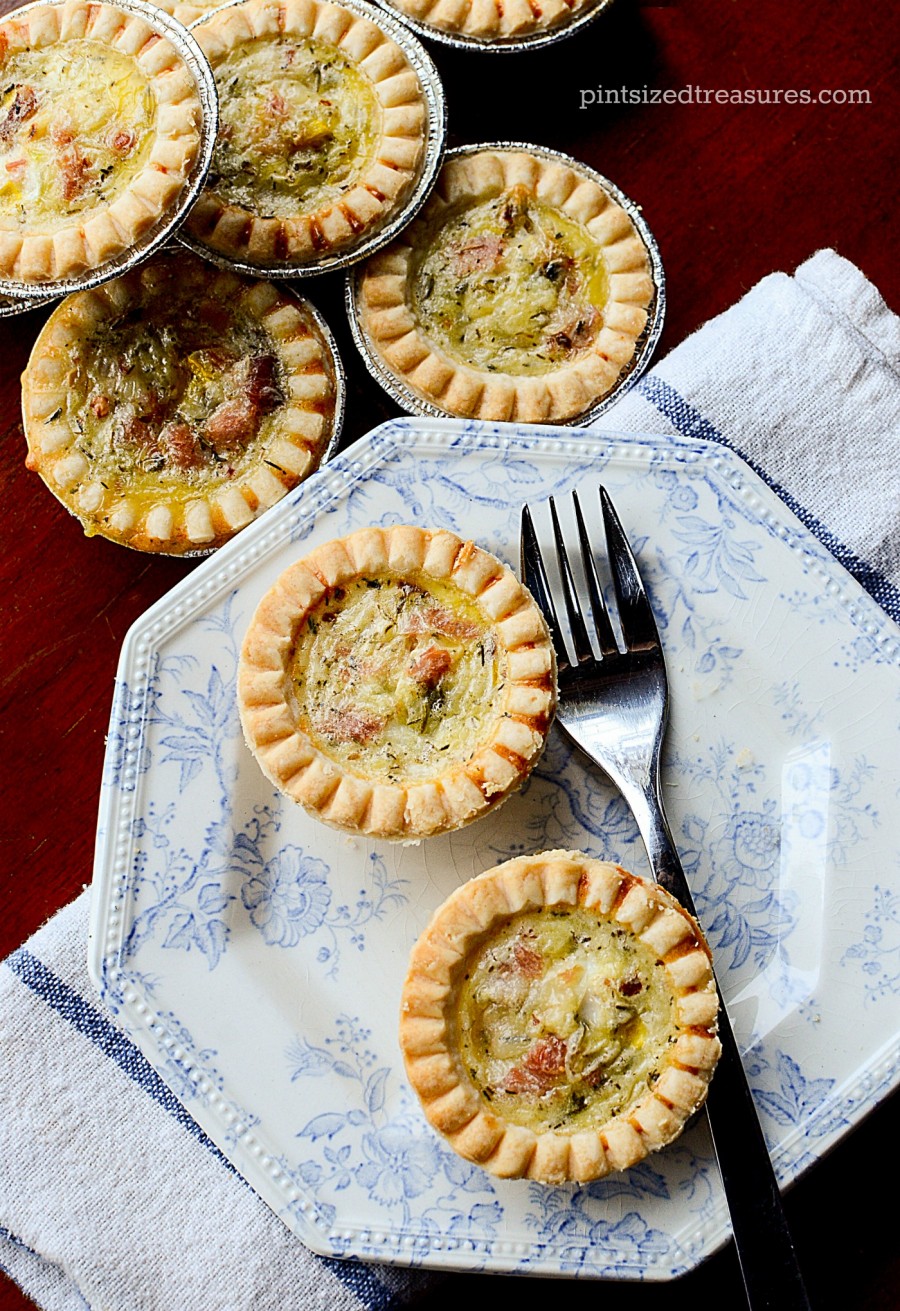 ham and havarti quiche