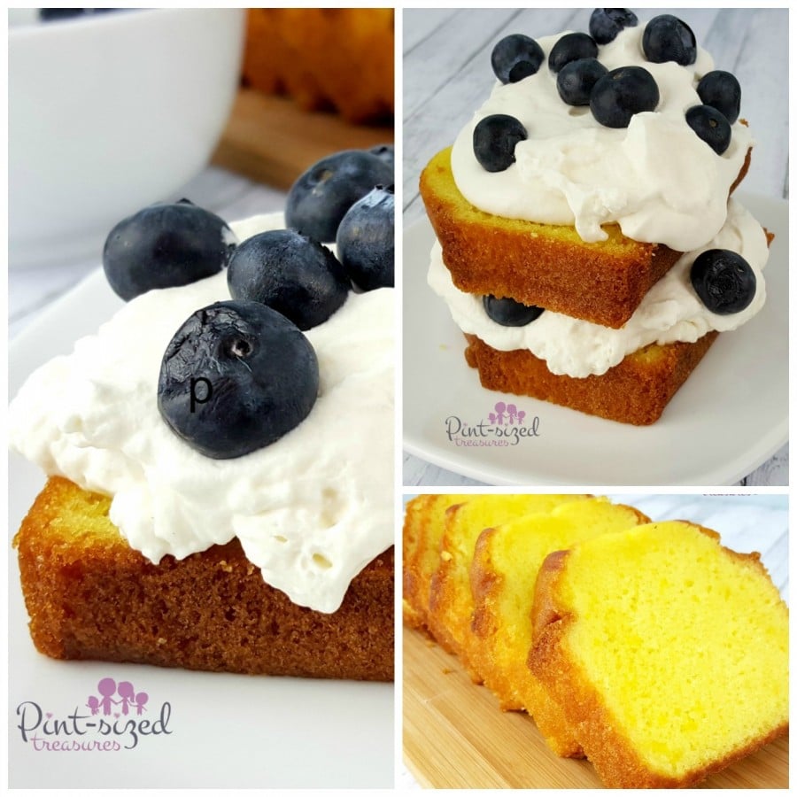 lemon blueberry pound cake