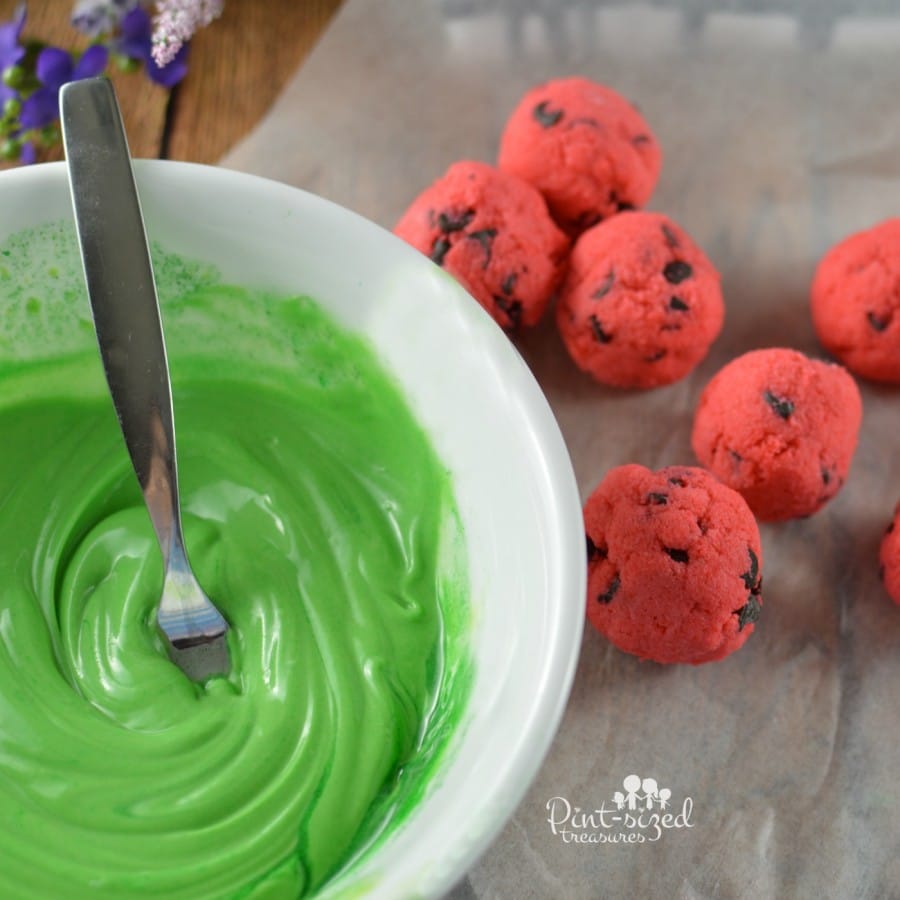 watermelon cake pop