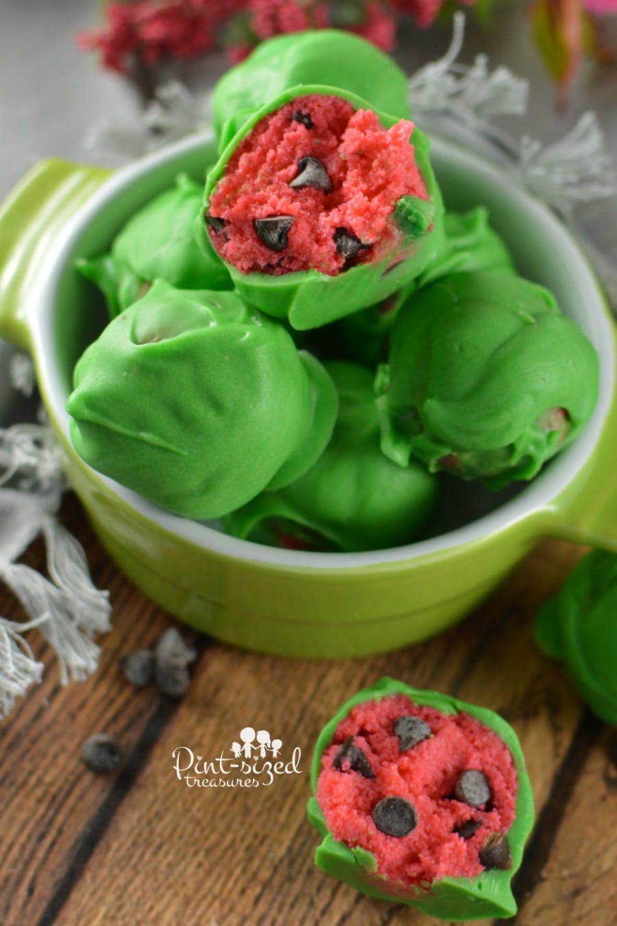watermelon cake pops