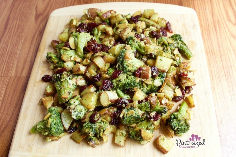 roasted broccoli salad