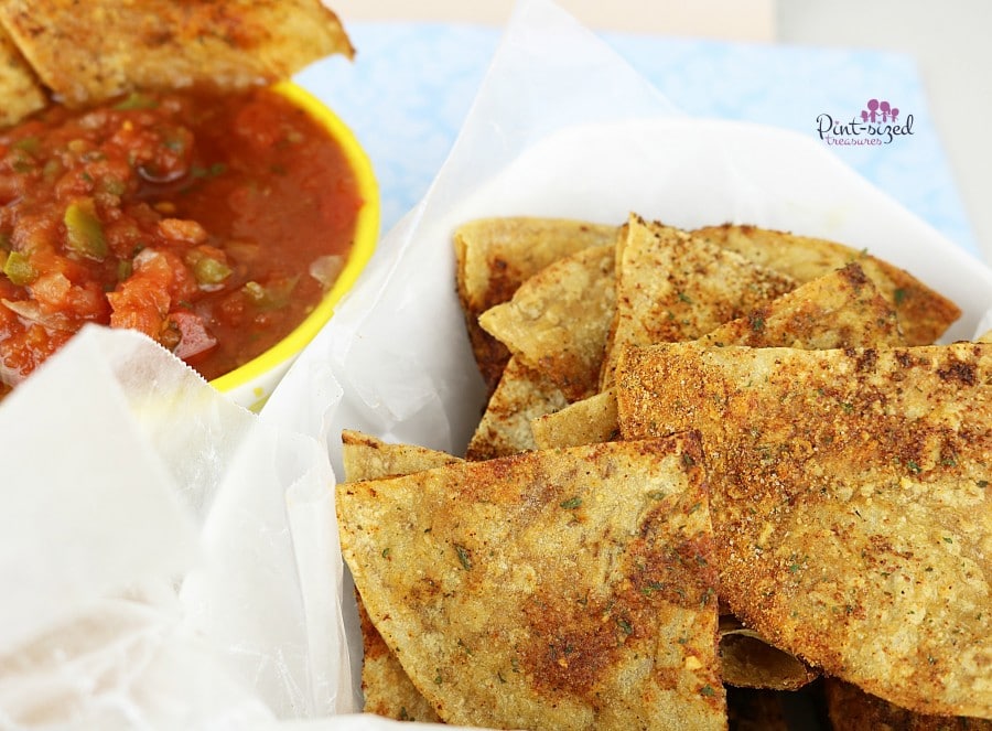 baked ranch tortilla chips recipe