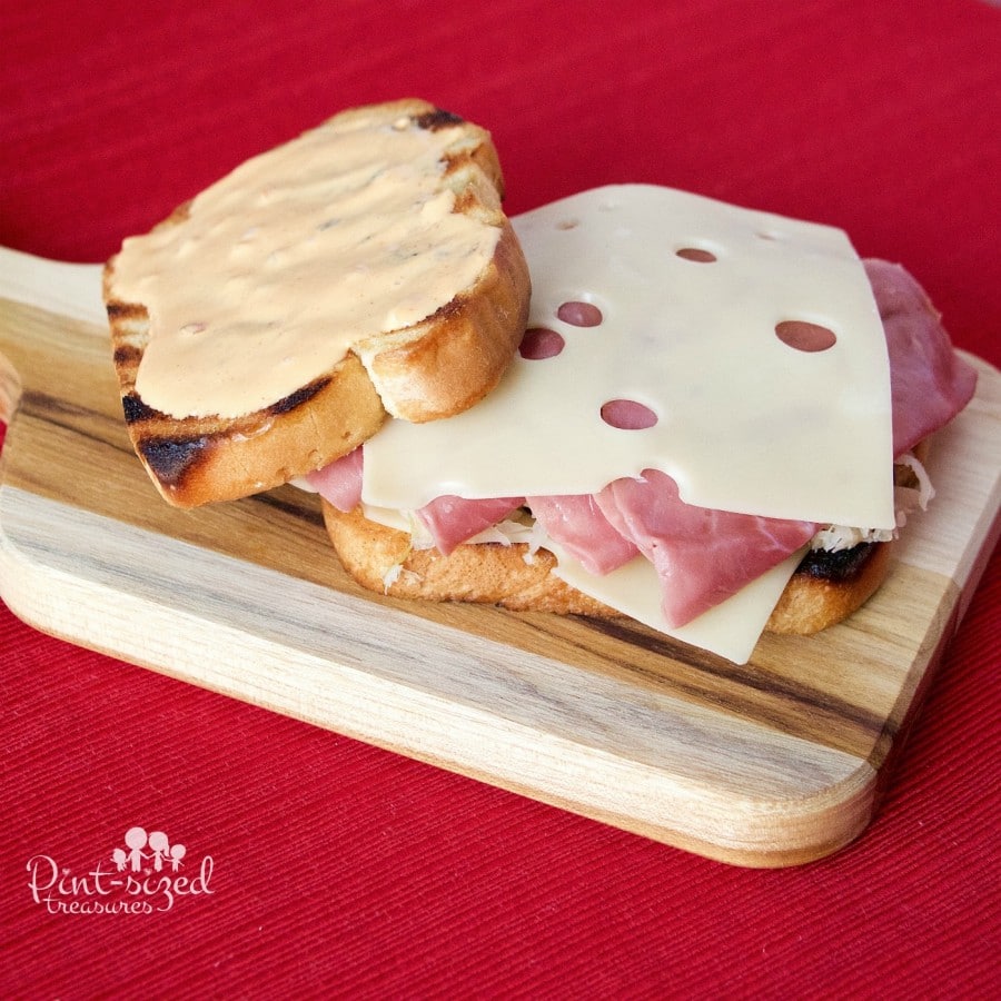 grilled smothered reuben