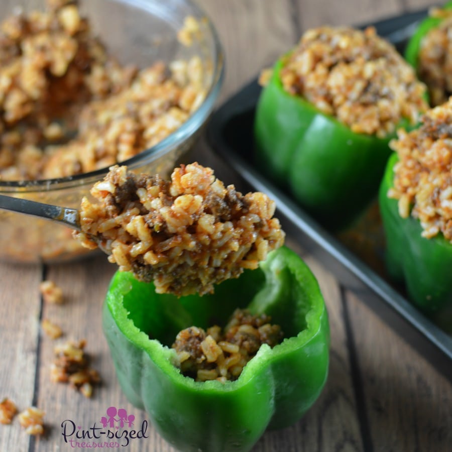 loaded stuffed green peppers recipe