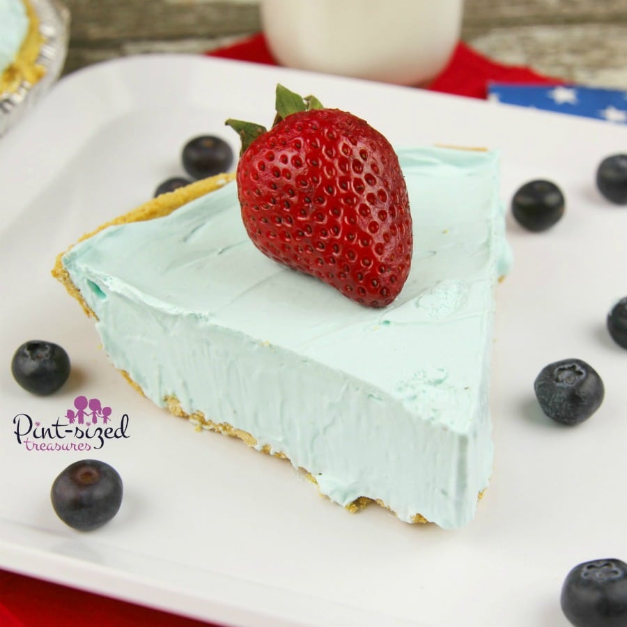 no-bake raspberry kool-aid pie