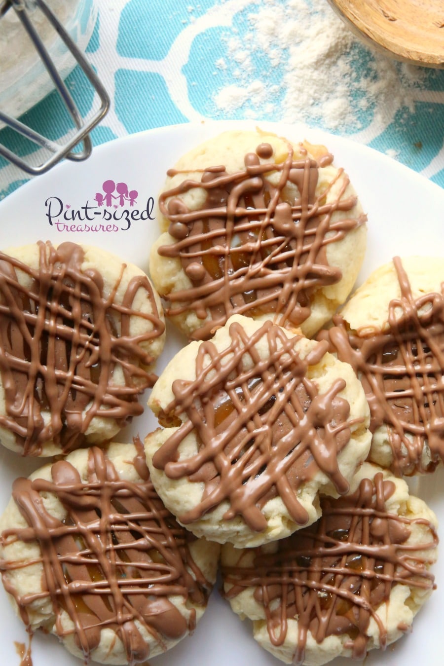 salted caramel twin cookies recipe