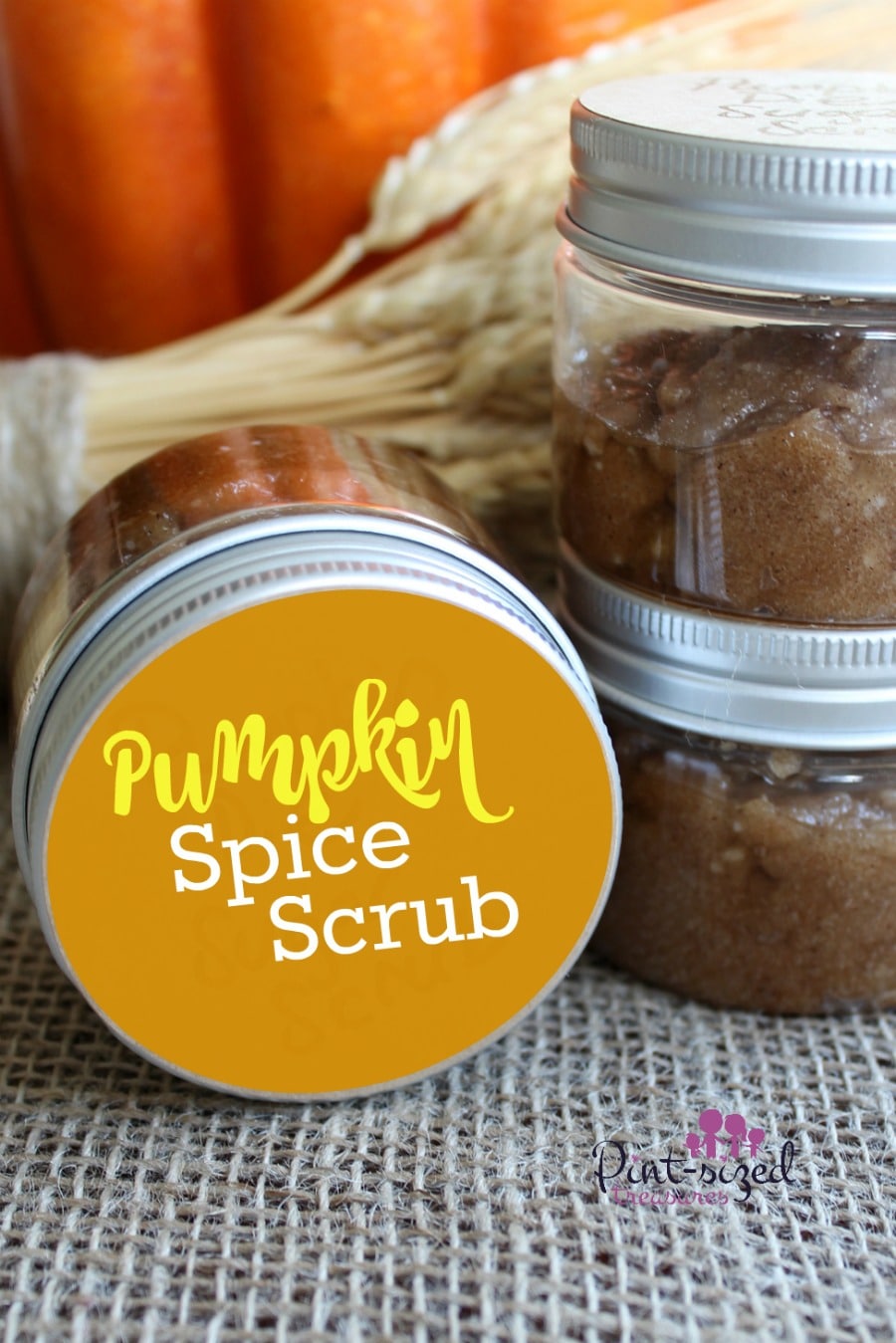diy pumpkin pie sugar scrub