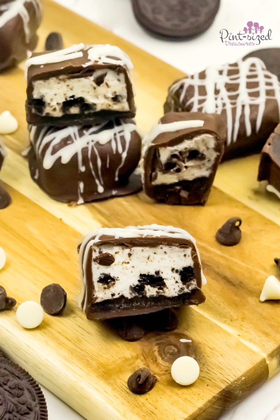 frozen cookies and cream cheesecake bites recipe