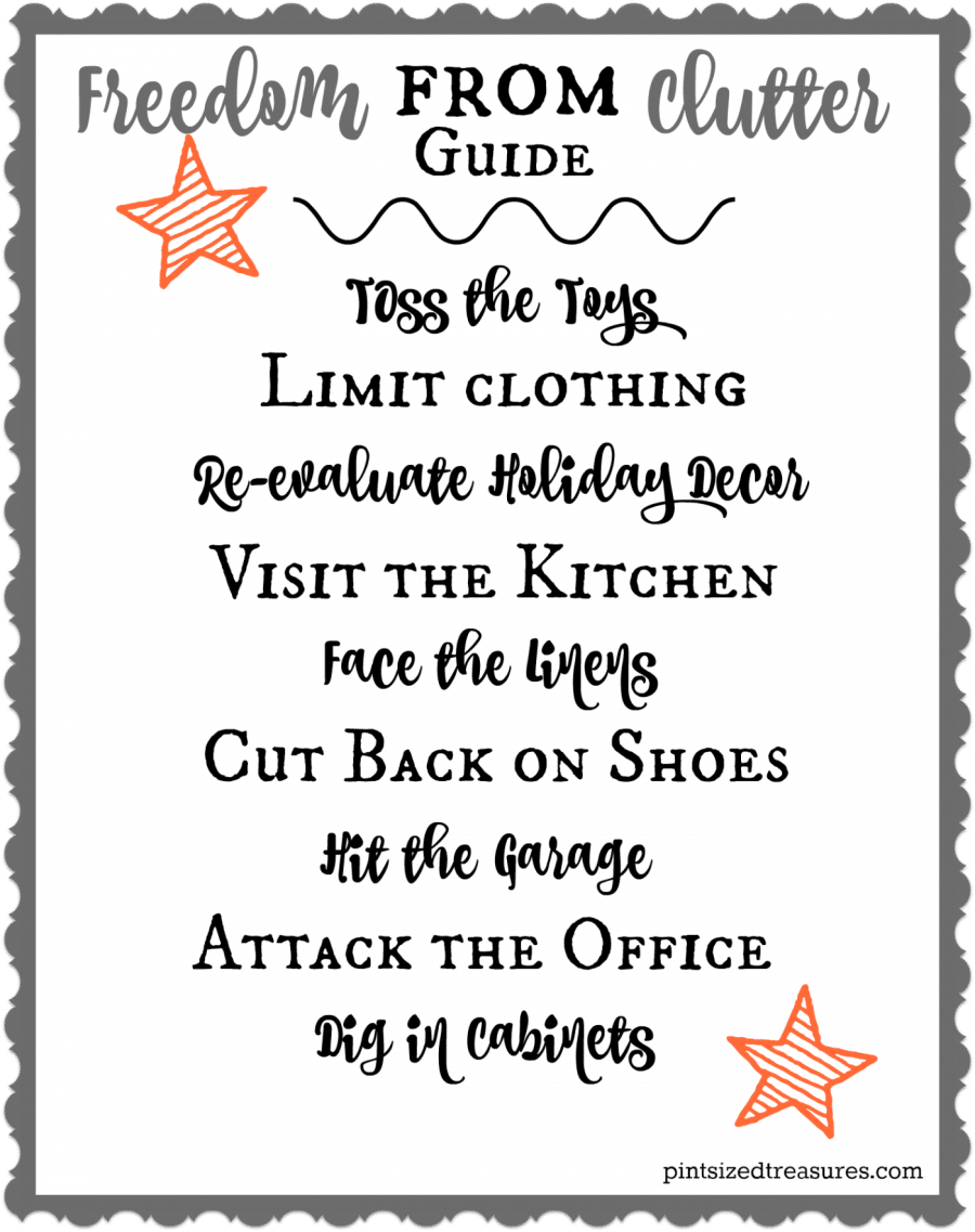 freedom from clutter guide
