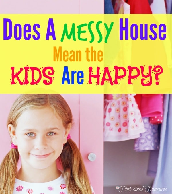 clean house happy kids