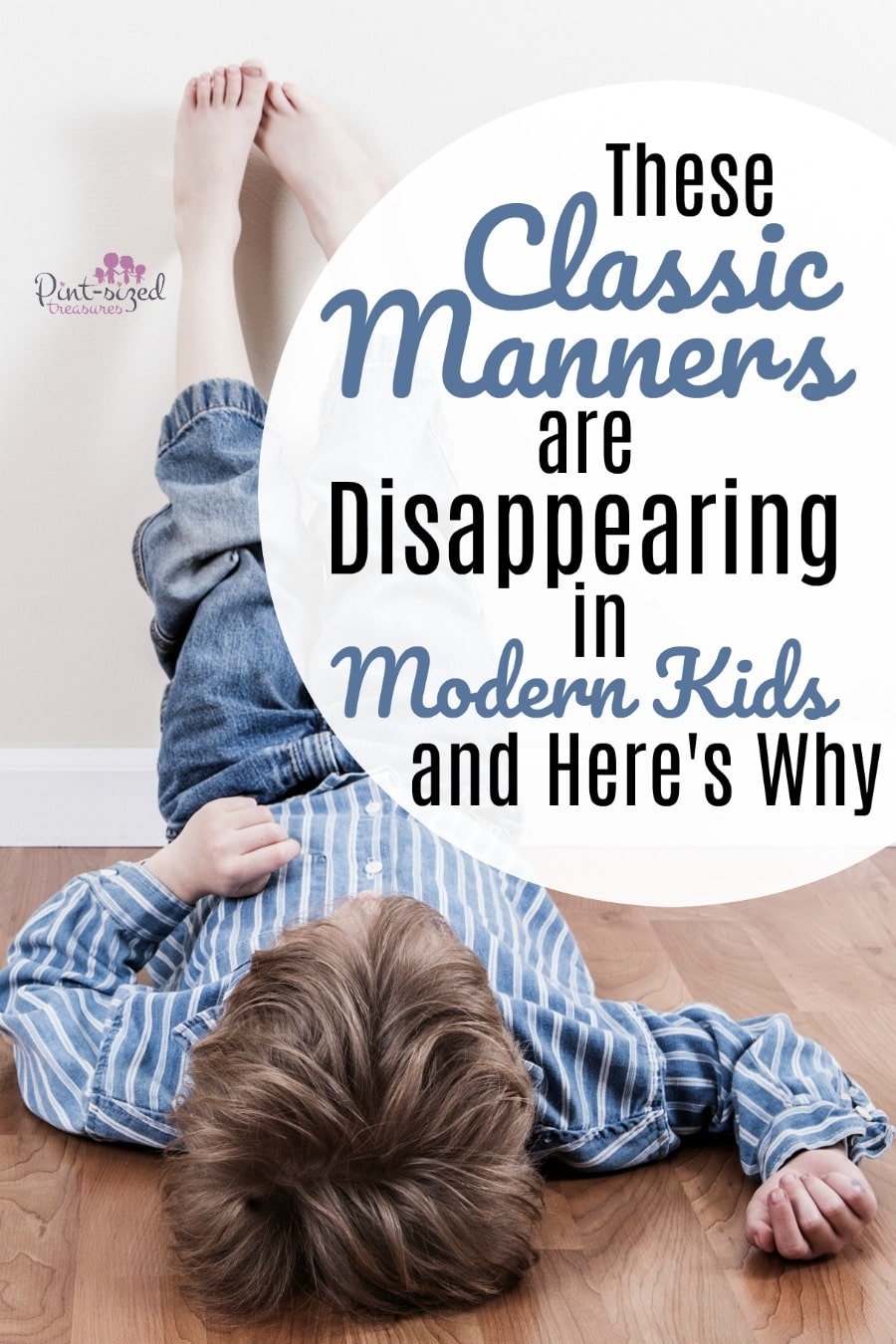 Classic good manners that modern kids don't have anymore!