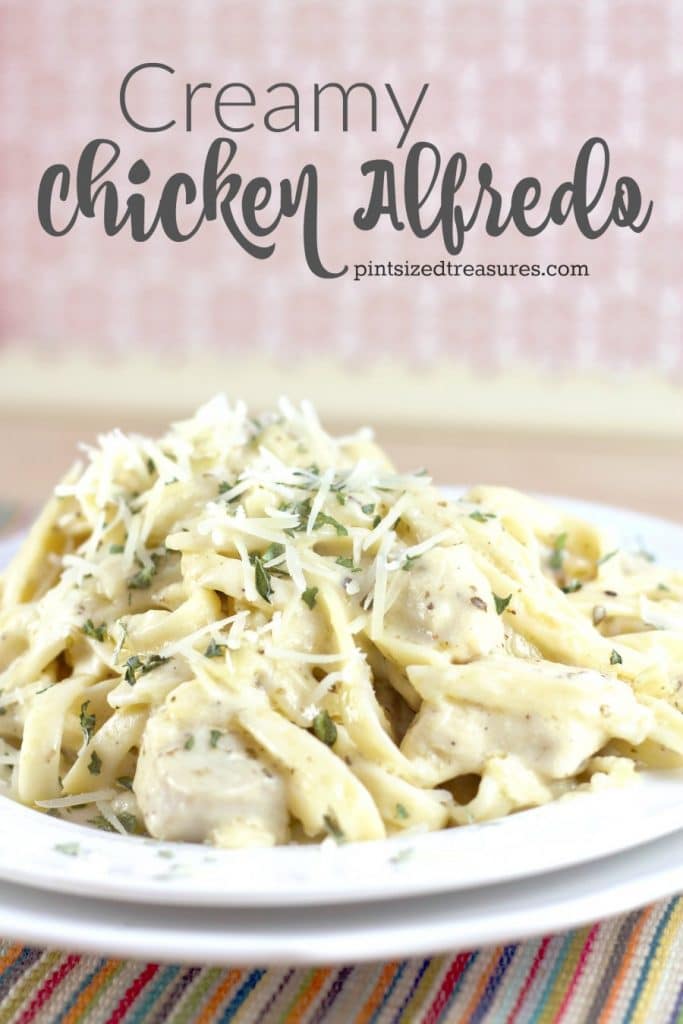 easy cheesy creamy chicken alfredo recipe