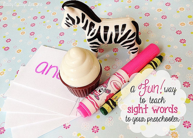 Sight Words for Preschoolers