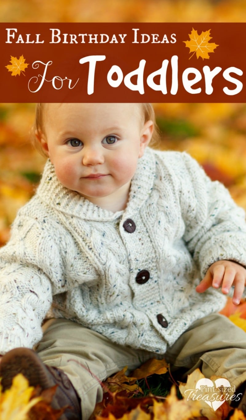 fall birthday ideas