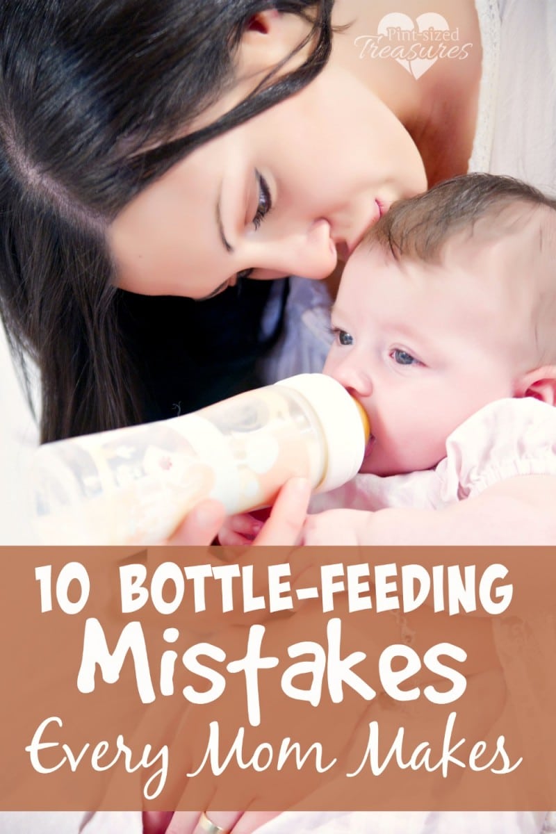 common bottle-feeding mistakes