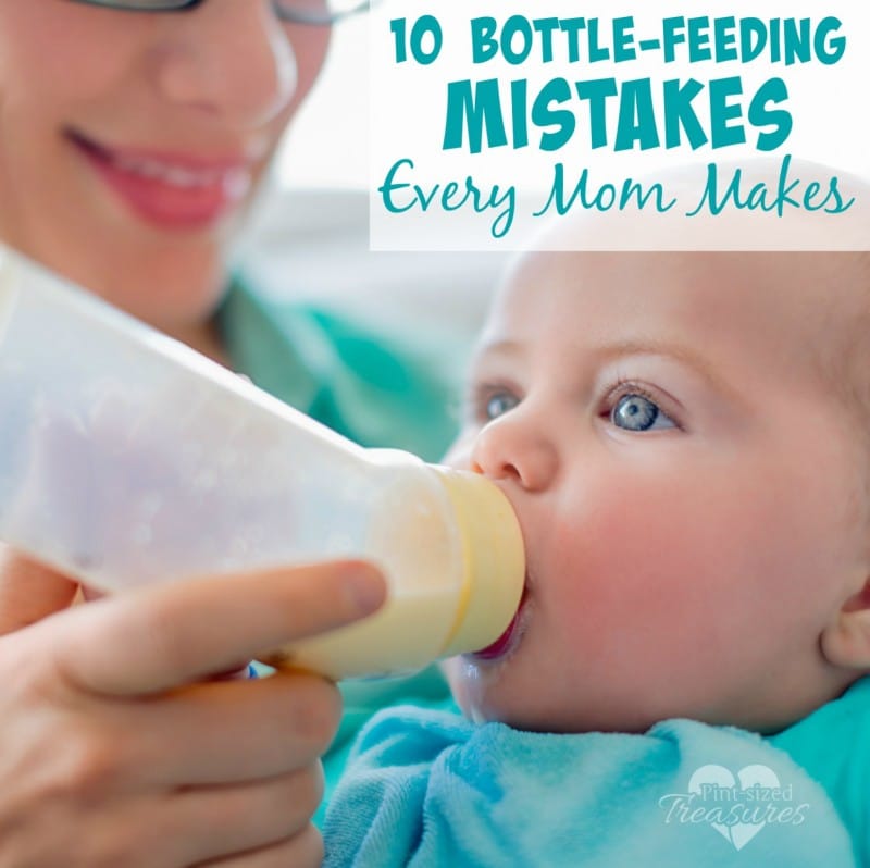 common bottle-feeding mistakes