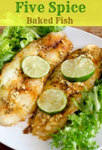 5 Spice Baked Fish
