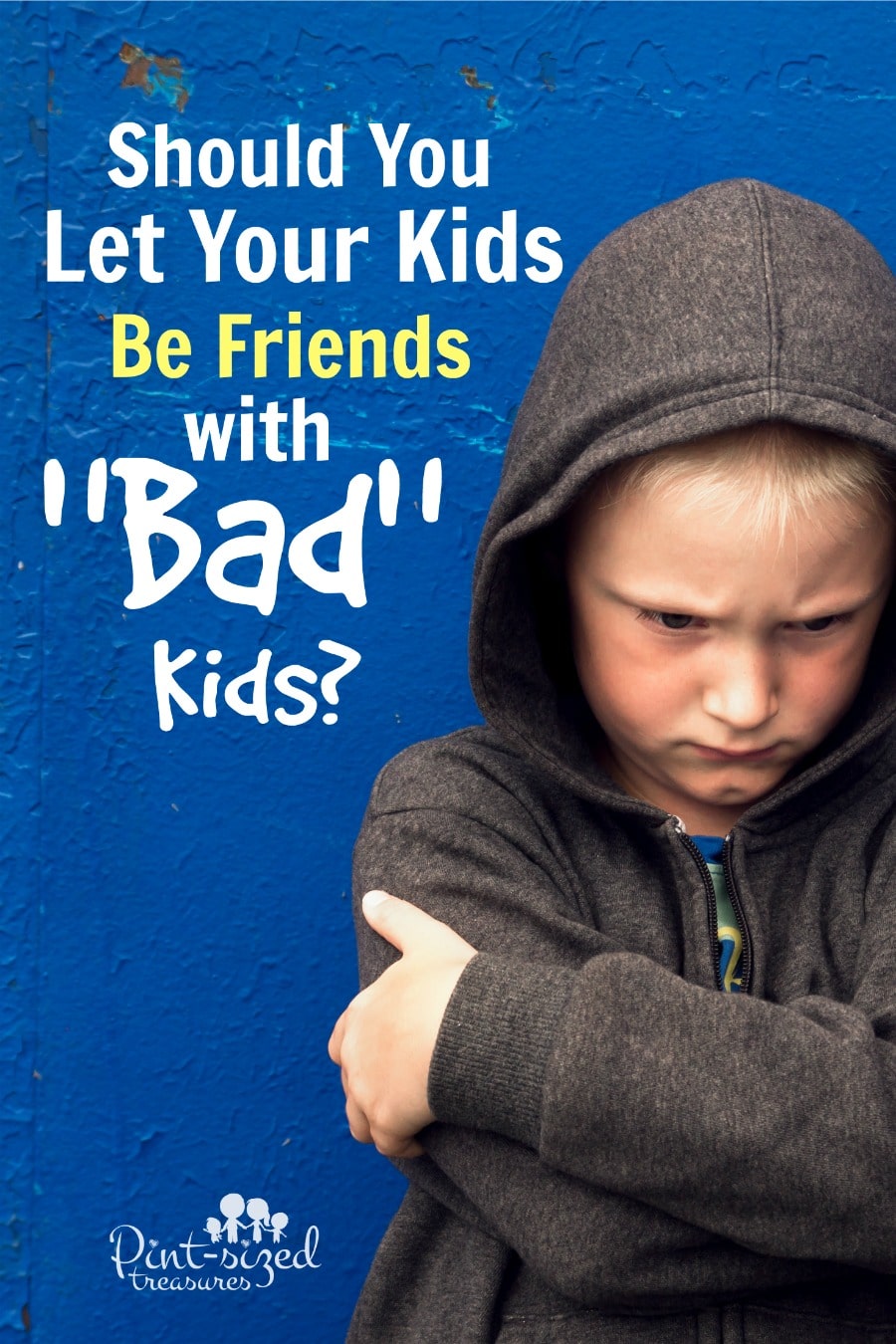 kids being friends with bad kids