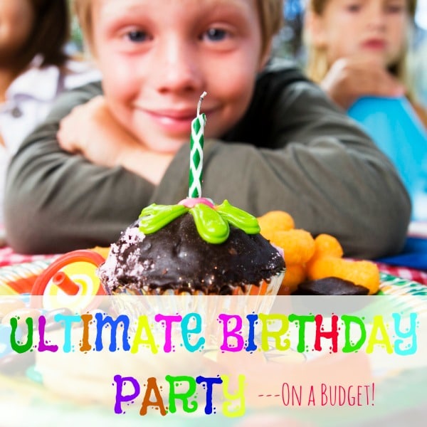birthday party on a budget