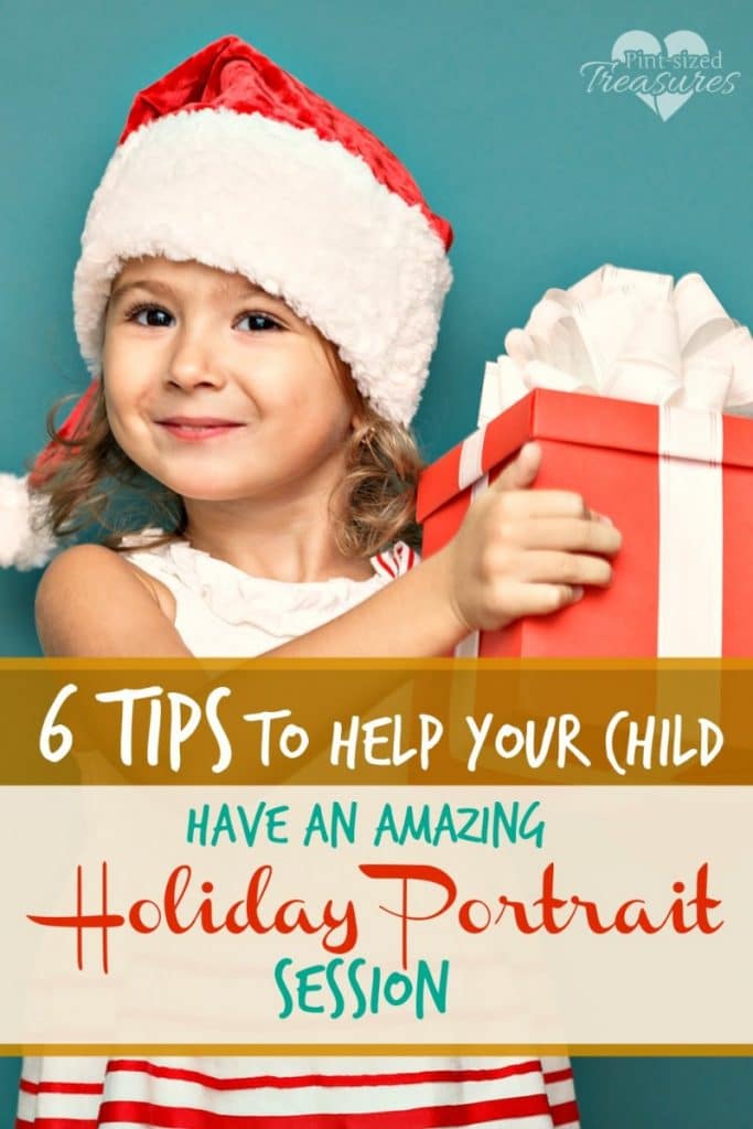 holiday portait session tips with kids