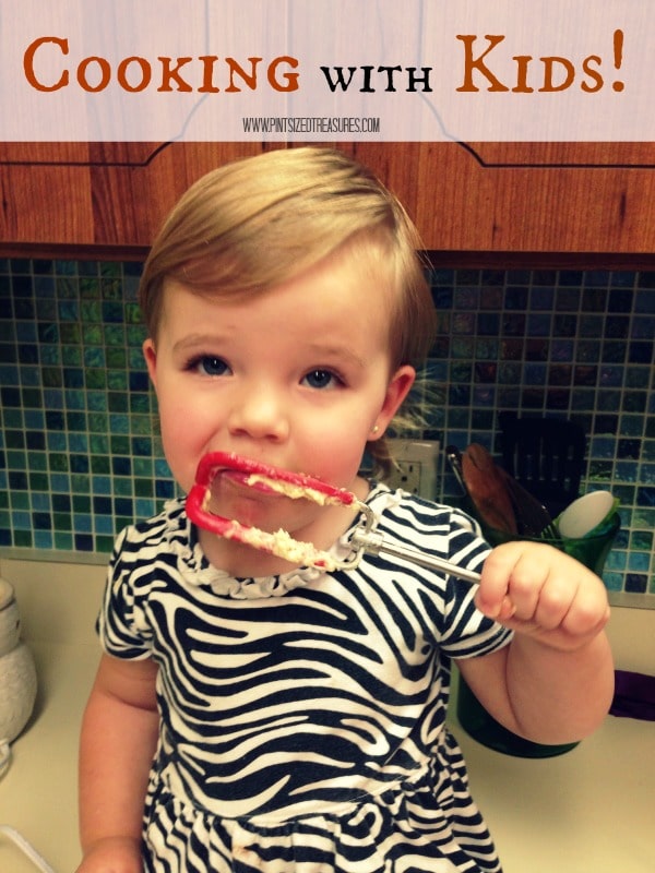baking cookies with kids