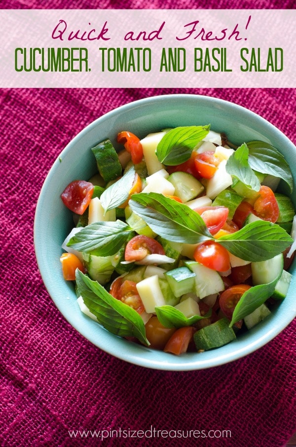tomato and cucmber salad