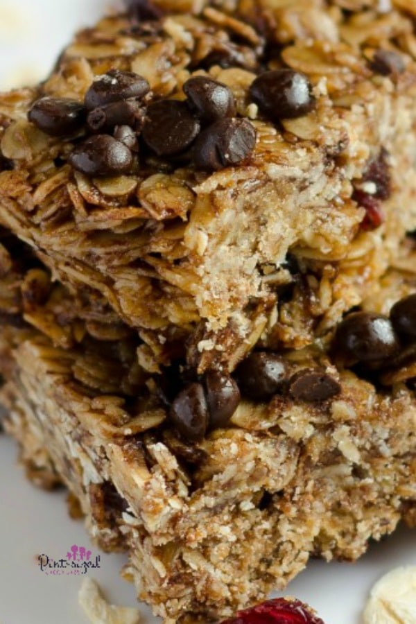 easy cranberry granola bars recipe