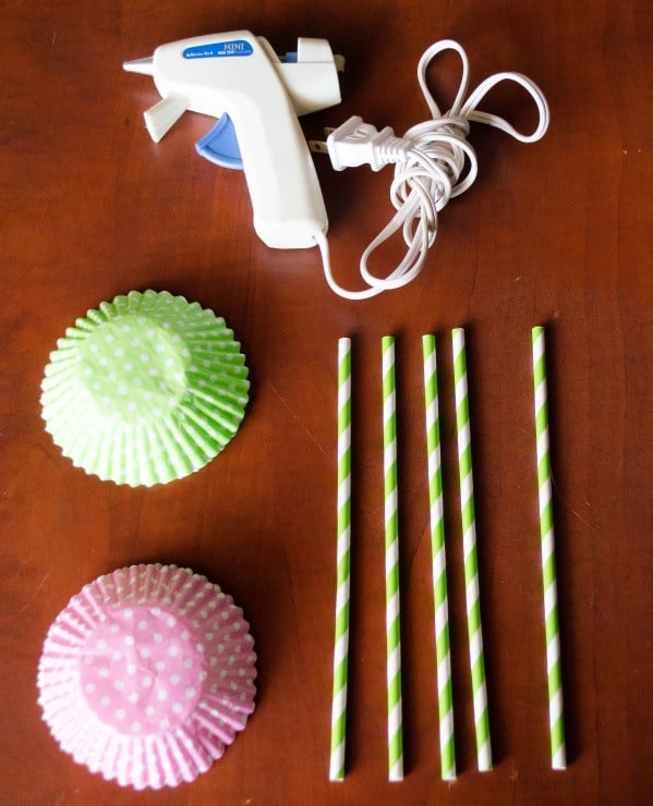 materials needed for paper flowers