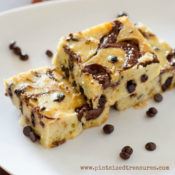 chocolate chip blondies recipe
