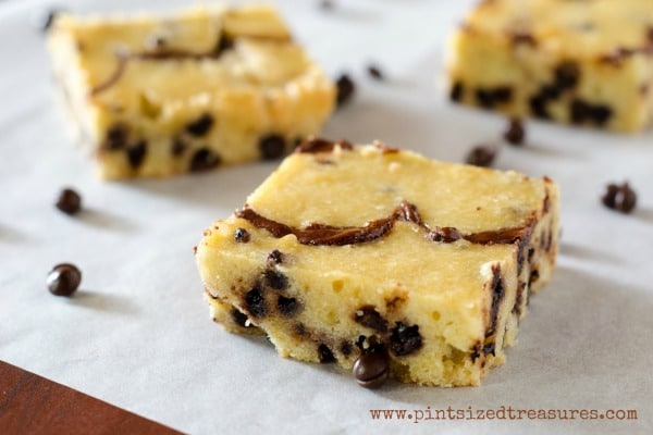 no-fuss blondies