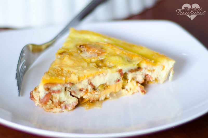 crustless quiche for breakfast