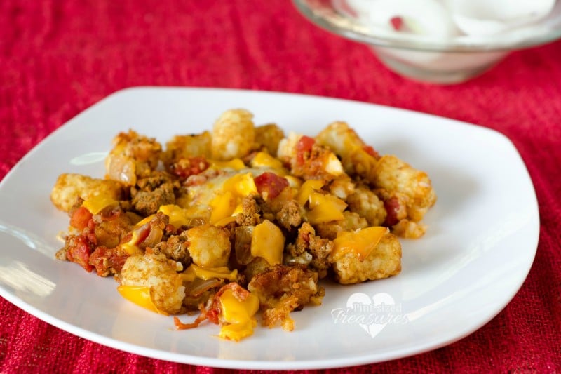 cheesy tater tot nachos