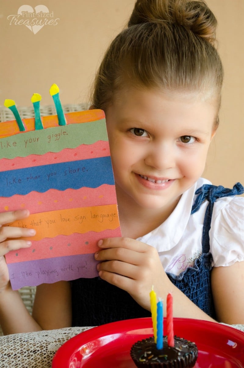 thoughtful birthday craft