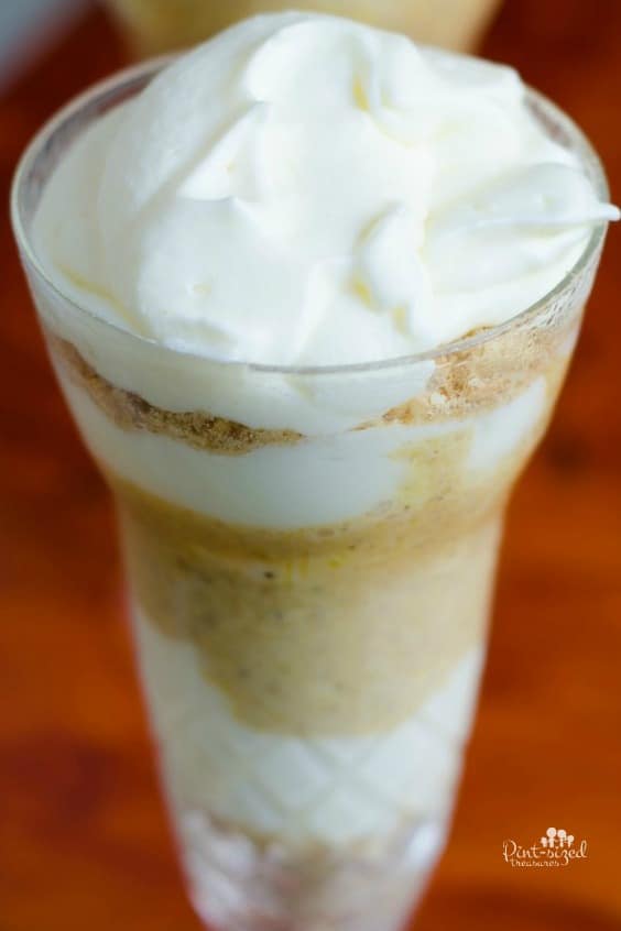 Fresh and simple pumpkin parfait recipe