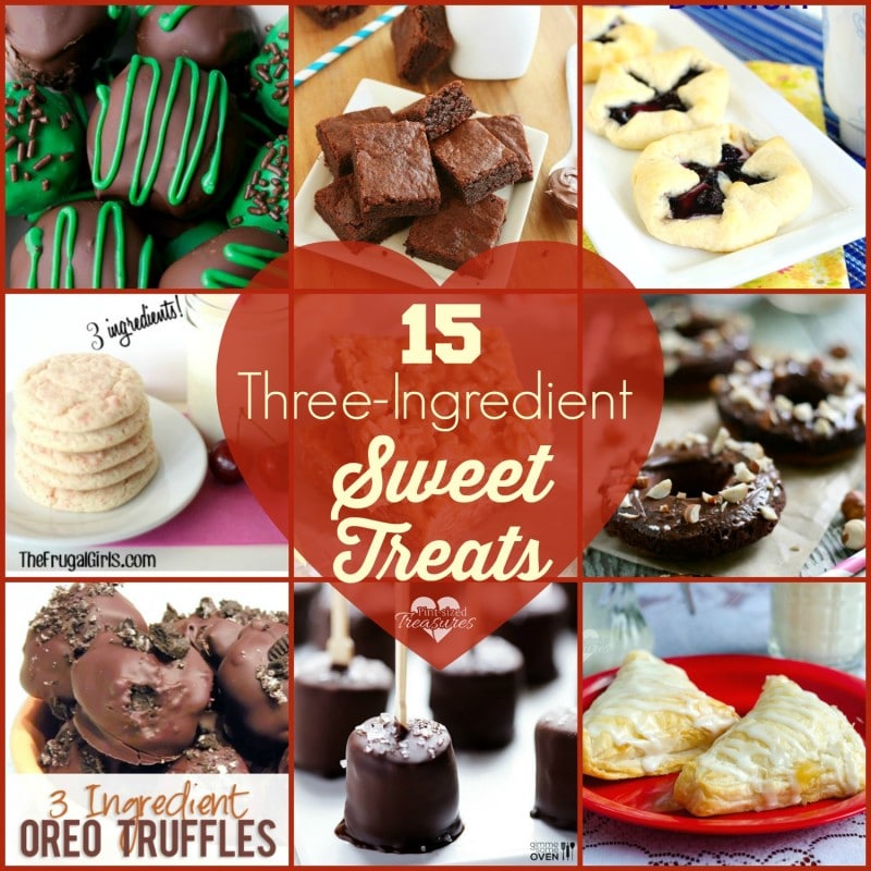 three ingredient dessert recipes