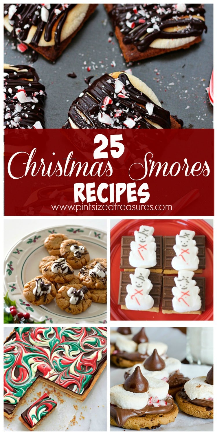 Christmas s'mores recipes