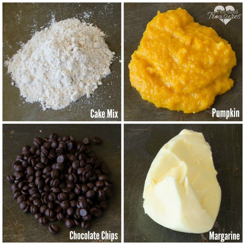 easy chocolate chip pumpkin muffins ingredients