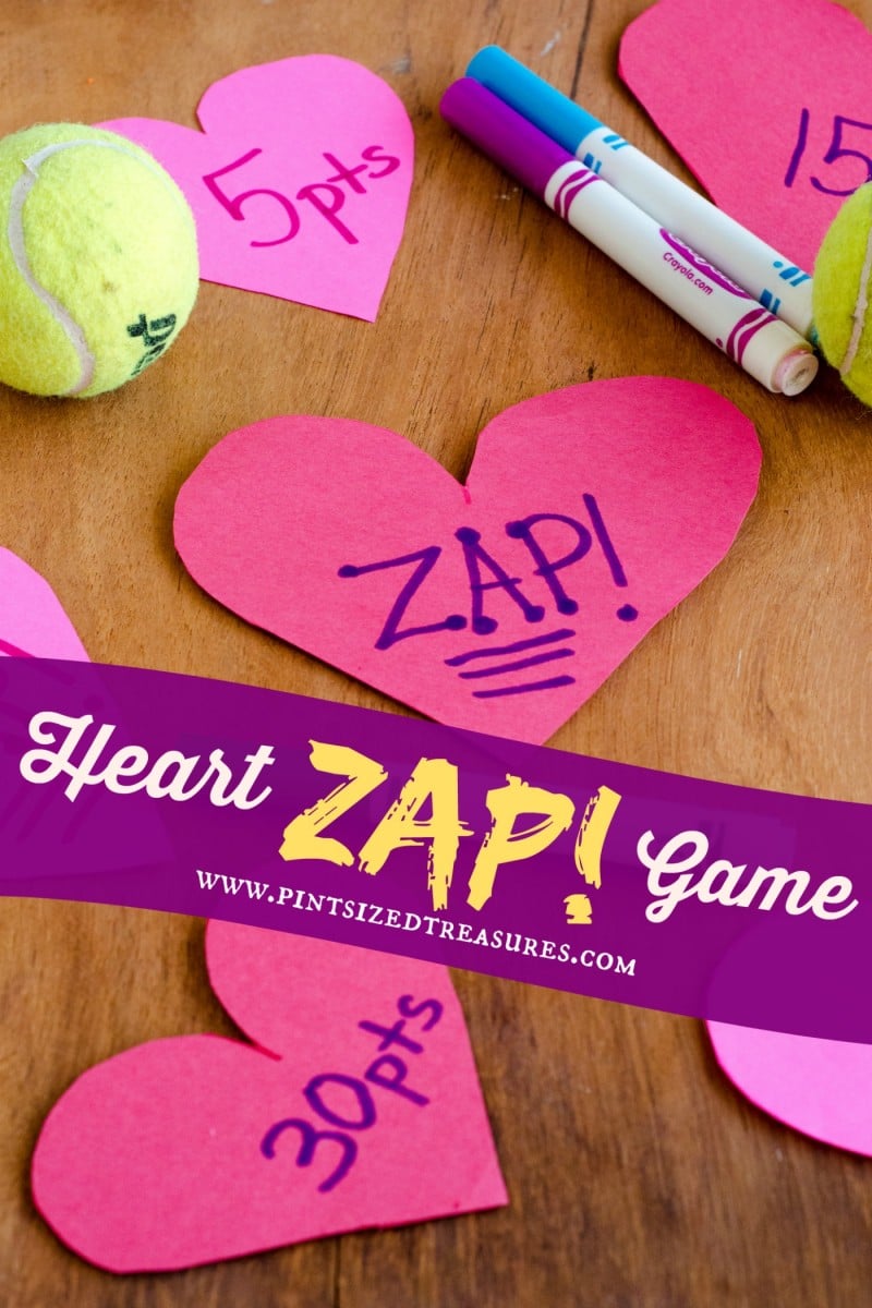 fun heart zap game for Valentine's Day