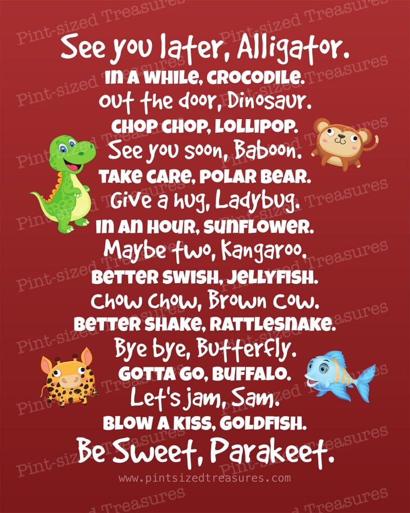 creative ways to say bye
