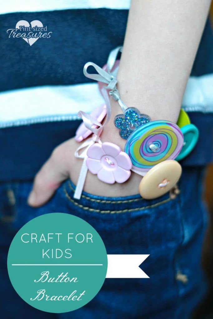easy button bracelet craft