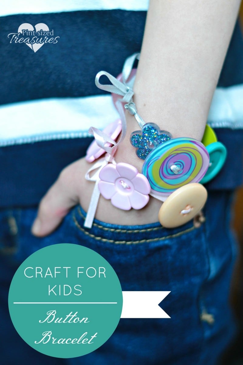 easy button bracelet craft