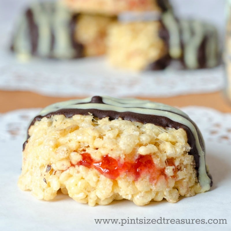 easy chocolate-dipped rice-krispie treats recipe