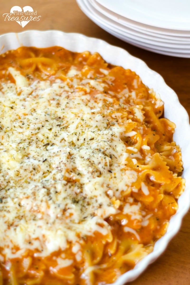 easy cheesy pasta skillet