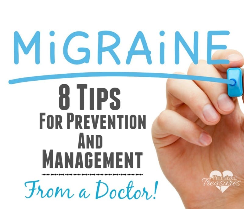 migraine tips and help from a doctor