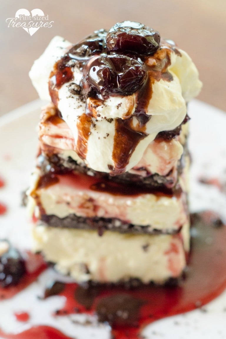 no bake black forest cheesecake