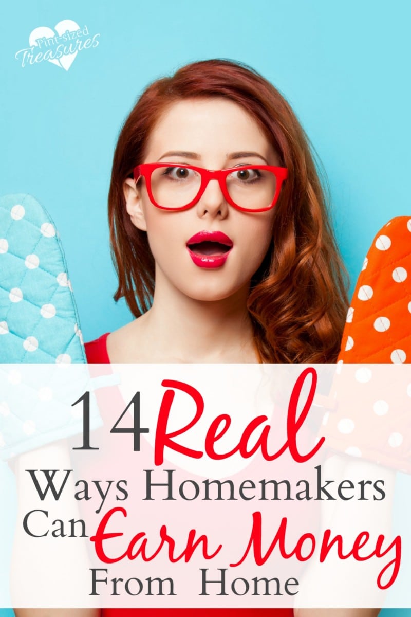 ways homemakers can earn money