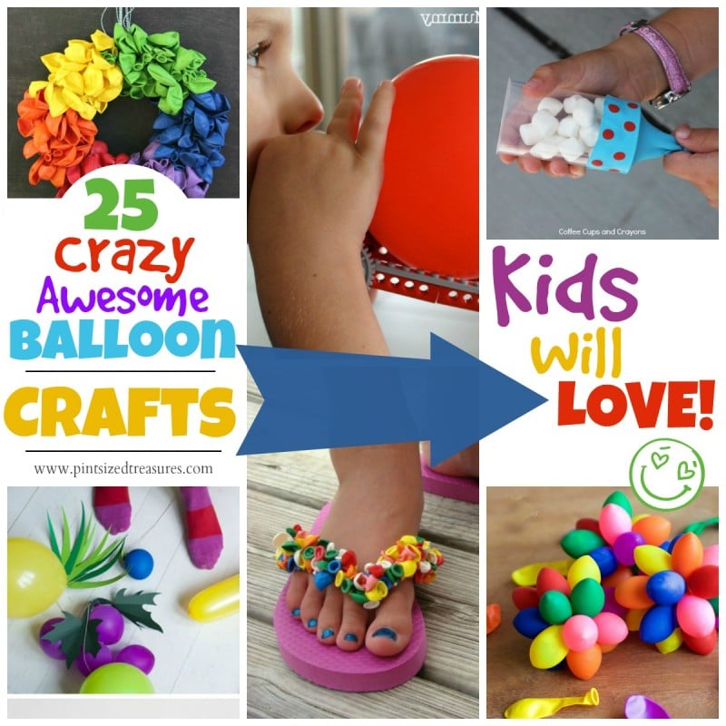 ultimate list of balloon crafts for kids