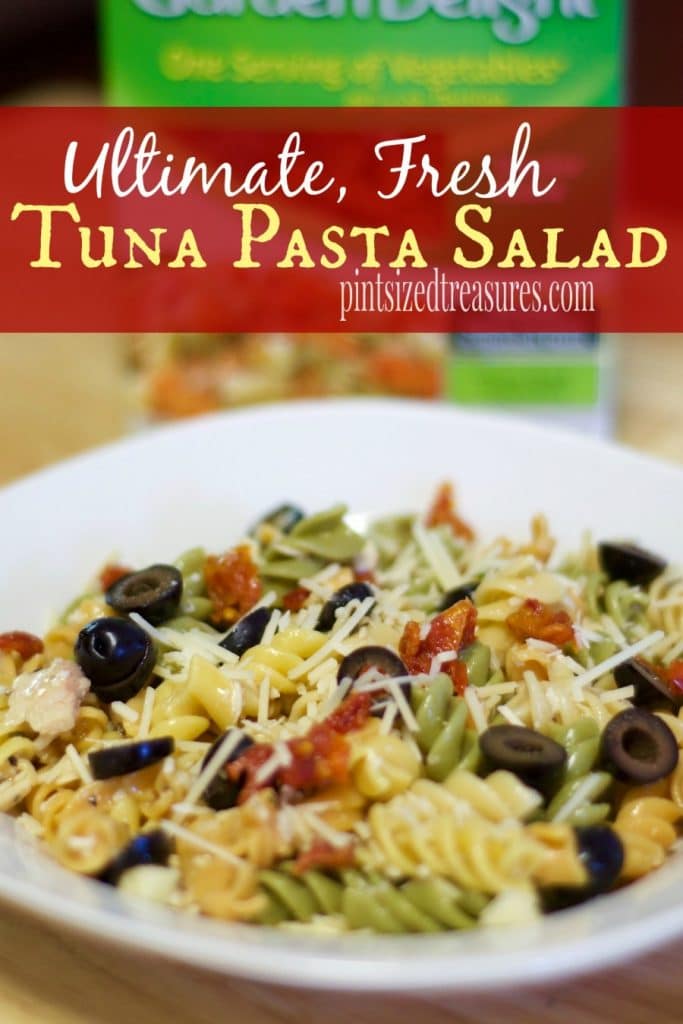 ultimate pasta salad with tuna recipe