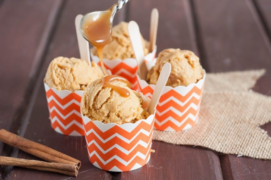 easy pumpkin caramel ice cream recipe