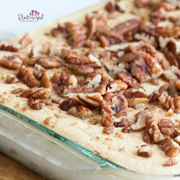 easy no bake pumpkin dessert lasagna that pumpkin fans love!